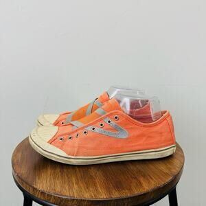 Tretorn Skymra Orange Slip On Sneakers Men’s Size 6.5